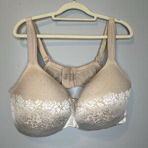 Soma 40G Stunning Support Balconet Bra Beige Floral Lace